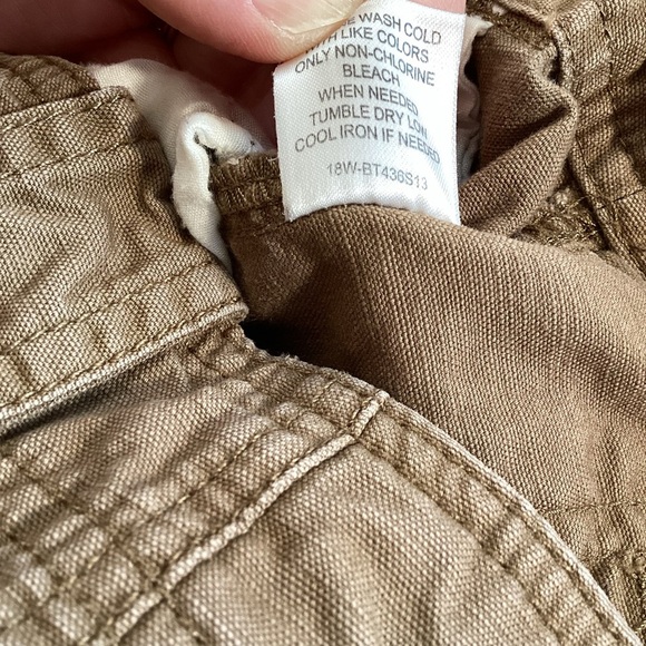 Guide Series Cotton Bermuda Cargo Shorts, Camel Color - Size 8 - Picture 9 of 10